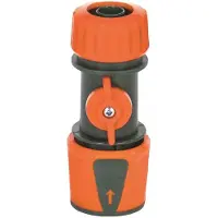 Ramp raccord de tuyau 1/2" Raccord rapide avec valve