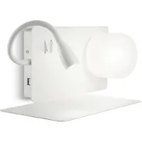 Ideal Lux Applique murale Book-1 Ap2 Blanc