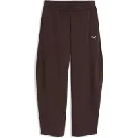 Puma Essential Relaxed Barrel Leg Sweat Pants Marron S Femme