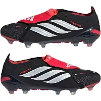 Adidas Chaussure de foot 'Predator Elite' rouge / noir / blanc