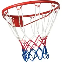 Enero Cerceau de basket-ball 43 cm HangRing Cerceau de basket-ball pour l'intérieur et l'extérieur Anneau de basket-ball
