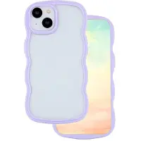 OEM Coque Wave pour iPhone 12 / 12 Pro 6,1" violet (Apple iPhone 12, Apple iPhone 12 Pro), Coque pour téléphone portable, Violet