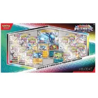 Pokémon Coffret Premium TCG Scarlet & Violet Évolutions Prismatiques Lucario ex & Tyranitar ex - 14 Paquets