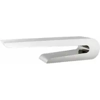 Casa Padrino Table basse de luxe Art Déco – Table basse pour salon en acier inoxydable poli – 190 x 45 x hauteur 42 cm