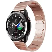 Wigento Pour Samsung Galaxy Watch 6 5 4 Normal Pro et Classic toutes les tailles Bracelet métallique