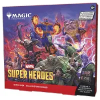 Wizards of the Coast Magic: The Gathering | Marvel Super Heroes : Villains Unleashed - Boîte de scène