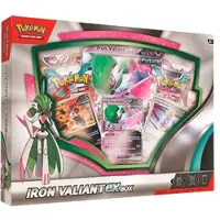 The Pokemon Company Boîte de cartes Pokémon : Iron Valiant ex – Produit officiel du jeu de cartes à collectionner Pokémon