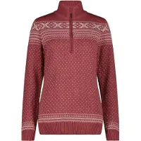 CMP Pull à demi-zip femme Wooltech