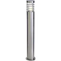 LIGHT IMPRESSIONS Lampadaire d'extérieur Estada, acier inoxydable, E27 max. 11W lampe économique
