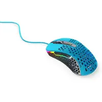 XTRFY Souris de jeu M4 RGB - bleu clair