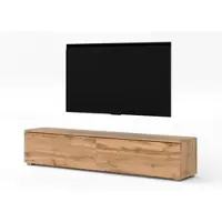 AX Living TV Board Loriano 180 Buffet bas design moderne en chêne Wotan