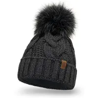 Vivisence Bonnet '7014' gris foncé