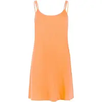 Protest Cheecks Sleeveless Short Dress Orange M Femme