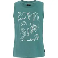 Protest Another Sleeveless T-shirt Vert L Femme