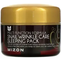 Mizon - Snail Wrinkle Care Sleeping Pack - Masque de nuit anti-rides à l'escargot