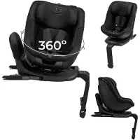 Kinderkraft Siège auto I-Guard PRO i-Size BLACK (Siège pour enfant, Norme ECE R129/i-Size)