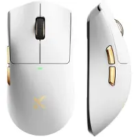 MCHOSE K7 Ultra Lightweight Wireless - Gaming Mus - Optisk - 5 knapper - Hvid (Sans fil), Souris, Blanc