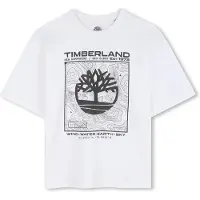 Timberland T60794 Short Sleeve T-shirt Blanc 4 Years Garçon