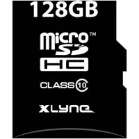 Xlyne Carte micro SDHC 128 Go – Carte mémoire micro SDHC classe 10