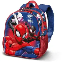 KARACTERMANIA Spiderman Basic Word 14l 38x30x12 Cm Backpack Bleu
