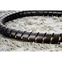 Hellermanntyton SPF-40-PP-BK Tuyau spiralé noir 1m 162-20400