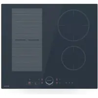 Klarstein Delicatessa 60 Hybrid - Plaque À Induction Encastrable 4 Zones, 7000 W Et Booster, Flexzone, Verrouillage Parental, Minuterie & Stop&Go, Anthracite, Design Compact 59 cm