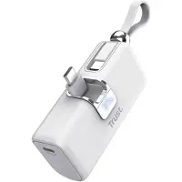 Trust Pacto, 5 000 mAh, lithium-ion (Li-ion), 3,6 V, blanc