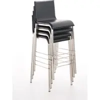 CLP Tabouret de bar Avola cuir plat E78