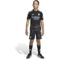 Adidas Real Madrid 26/27 Goalkeeper Home Short Sleeve Junior Set Noir 9-10 Years Enfants
