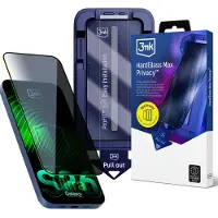3mk Protection tvrzené sklo Hardglass Max Privacy Framefit pro Samsung Galaxy S26 Ultra (1 pcs, Samsung Galaxy S26 Ultra), Téléphone portable : film de protection, Noir