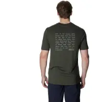 Houdini Tree Message Short Sleeve T-shirt Vert L Homme