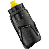 Elite Fly Tex + Maillot Jaune Custom Race X Water Bottle 550ml Noir