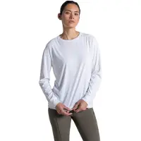 Craghoppers Nosilife Solar Shield+ Long Sleeve T-shirt Blanc 46 Femme
