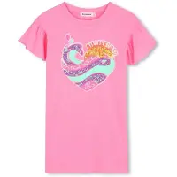 Billieblush U21831 Short Sleeve Dress Rose 8 Years Fille