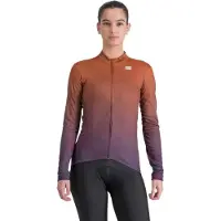 Sportful Rocket Thermal Long Sleeve Jersey Rouge,Orange M Femme