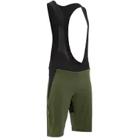 Silvini Barrea MP2289 hommes 2in1 short lacl ample et élastique avec insert noir-olive Taille L 3123-MP2289-43084
