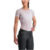 Castelli Pro Mesh Short Sleeve Base Layer Violet M Femme