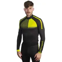 Fischer Dynamic 2.0 Half Zip Long Sleeve T-shirt Noir M Homme