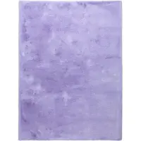 NATURL. Tapis doux à poils longs - Comfy Supreme Lilas | 160x230 cm | Rectangulaire | Pile haute