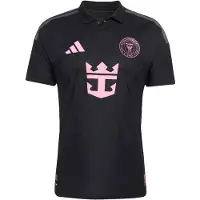 Adidas Maillot 'Inter Miami 26/27 Authentic' gris foncé / rose clair / noir