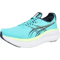 Asics Chaussure de course 'Gel-Nimbus 28' aqua / vert pastel / noir
