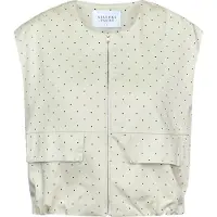 Sisters point Gilet 'GARWIN-VE7' écru / noir