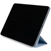 POMOLOGIC BookCover - Étui pour iPad (Apple iPad Air 13 2024), Étui pour tablette, Bleu