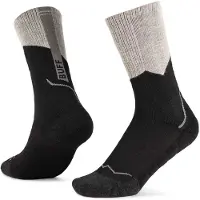 Buff Merino Mw Crew Socks Noir EU 39-41
