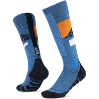 Buff Merino Mw Long Socks Bleu EU 39-41