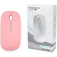 Noname Kabellose Optische Maus Trusty 4d Slimfit Pink Hq (Sans fil), Souris, Pink