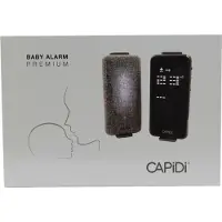 CAPiDi Premium -itkuhälytin, mustaharmaa