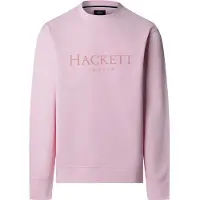 Hackett pour homme. HM5800092 Heritage Essential Sweatshirt rose (L), Casuel, Coton