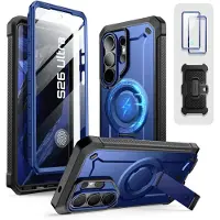 Supcase Unicorn Beetle Pro Mag Magsafe 2-Set Galaxy S26 Ultra Kobalt (Samsung Galaxy S26 Ultra), Coque pour téléphone portable, Bleu, Noir