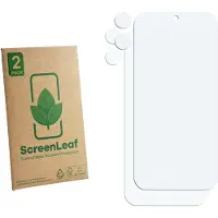 ScreenLeaf Film de protection d'écran, Protection d'écran Écologique, Clear, Anti-Rayures (2 pcs, Honor 600), Téléphone portable : film de protection, Transparent